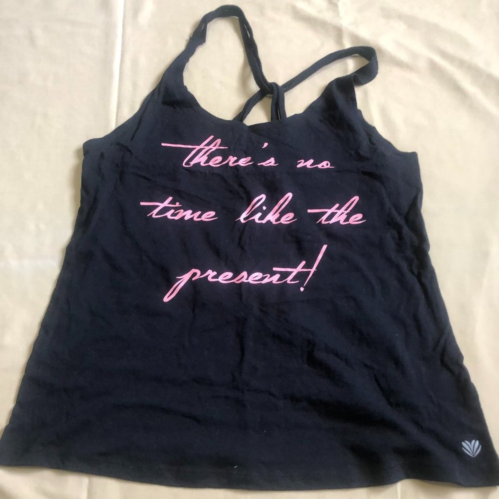 Forever 21 women black tank top size M, 070